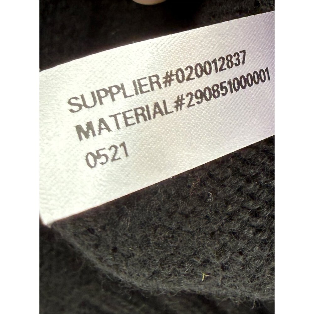 Ralph Lauren Purple Label Cashmere Safari Bear Sweater Knit Black S - Picture 7 of 8